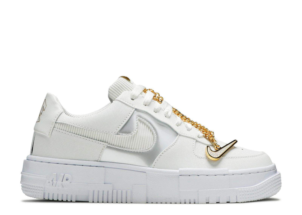 Nike Air Force 1 Pixel ‘White Gold Chain’ Revered Footwear