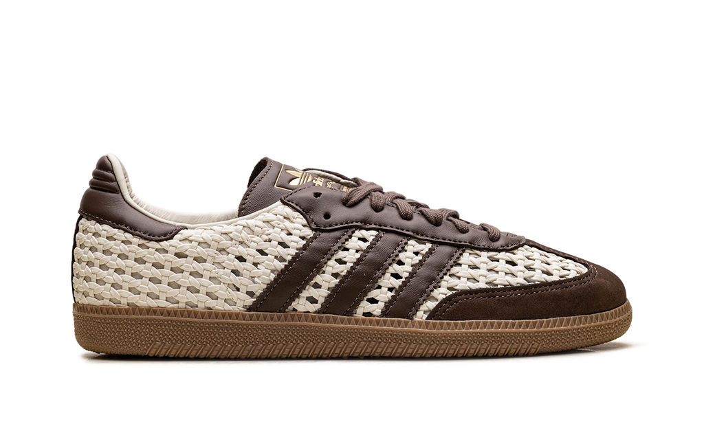 Samba OG WMNS "Basketweave Cream White Earth Strata" IH9373