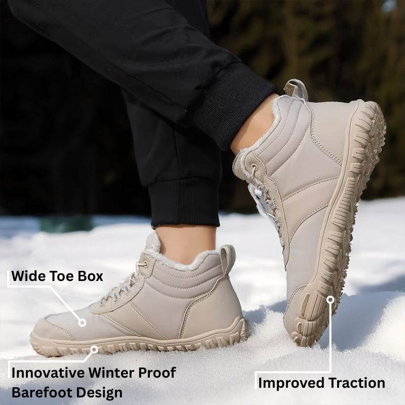 Terra Bound- Non-slip & waterproof winter barefoot shoe (Unisex)