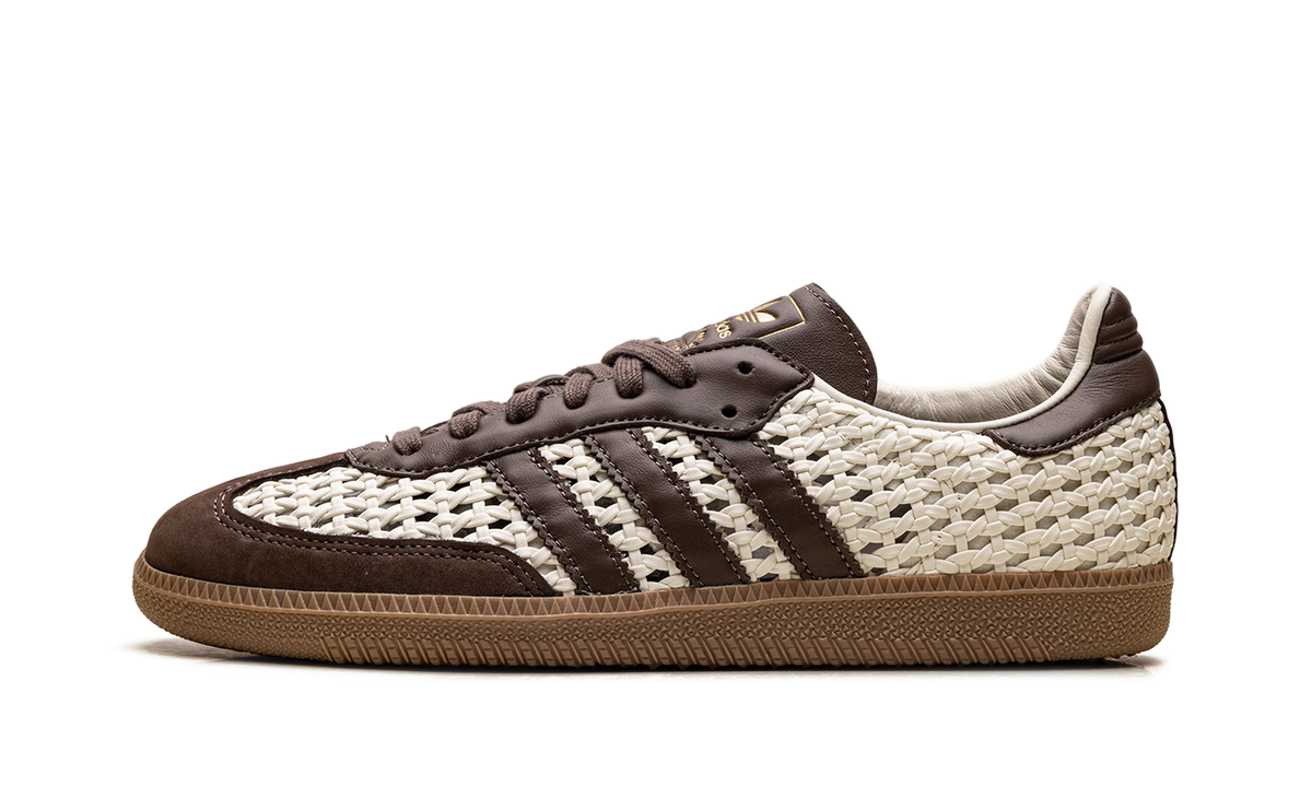 Samba OG WMNS "Basketweave Cream White Earth Strata" IH9373