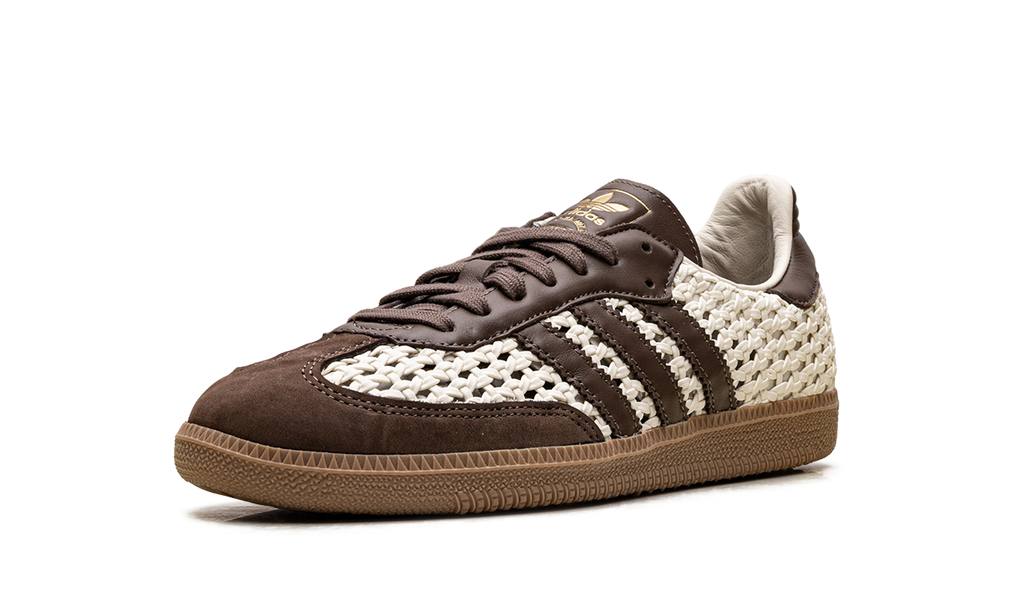 Samba OG WMNS "Basketweave Cream White Earth Strata" IH9373