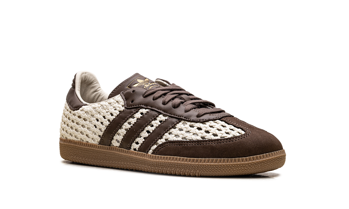 Samba OG WMNS "Basketweave Cream White Earth Strata" IH9373