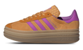 Gazelle Bold WMNS "Flash Orange Purple Burst Crew Orange" JS3895